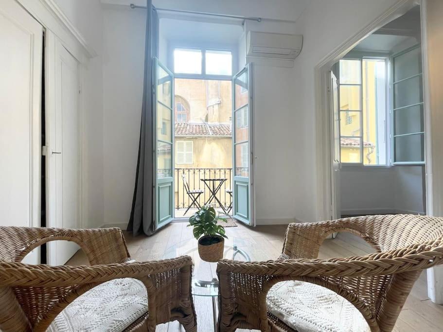 Homelivia, Vieux Nice, Appartement De Charme, Clim Balcon Extérieur photo